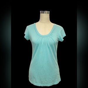 Nick And Sarah Blue Short Sleeve Top
